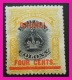 P2Ttq27 Brunei 1906 4c Mint $11