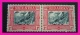 P2Ttr33 S, Africa 1938 1d Mint pair $27