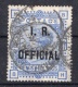 Great Britain: 1885 I. R. Official 10 Shilling Used