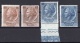 Italy: 1956/57 Definitives Watermarked Star MNH