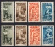 Saar: 1926/27 Two Sets Volkshilfe MNH