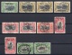 Belgian Congo: Lot Used Overprints from 1909