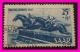 P2Tcir4099 Saar 1949 25f Horse Day Used $44.86