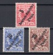 German East Africa: 1893 Three Nice Mint Overprints
