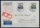 German Empire: 1936 Zeppelin Cover to Saxony via New York