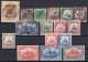 German Kiautschou: Lot Mosty Used Stamps from Diffe. Issues