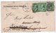 USA: 1890 Cover to Hamburg via Switzerland