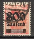 German Empire: 1923 Better Inflation Stamp Used & Signed