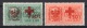 World War II Laibach Mint Set Red Cross Overprints
