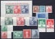 Bizone: Semi Postals & Commemoratives Complete MNH