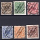 German New Guinea: 1897 Used Set Overprints