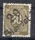 Soviet Zone: Handstamped Overprint Used on Numeral Stamp