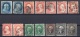 USA: 1857 Lot Used Stamps