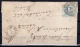 Thurn & Taxis: 1862 Single Franking Cover