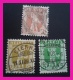 P2Ttq47 Switzerland 1907 Values Used $18.30