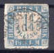 Schleswig-Holstein: 1864 #7 with normal Town Cancellation