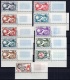 French Colonies: Lot MNH Omnibus Stamps Corners