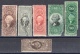 USA: Lot Old Revenue Stamps