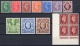 Great Britain: 1941/48 MNH Definitive Set