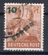 Berlin: 1949 Better Plate Error Used Signed
