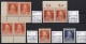 Allied Occupation: 1947 Stephan Lot Plate Errors MNH