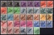 Berlin: Black Overprints Lot Used Stamps