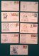 USA, 9 Commemorating covers from 1933 - 1935