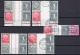 West Germany: Good Lot Used Se Tenants Heuss 