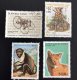 Lot of 4 new stamps from various CTO countries varied