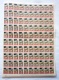 Turkey - Full sheet Red Crescent with scarce oveprint, MNH