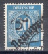 Soviet Zone: Handstamped Overprint Used on Numeral Stamp