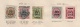 DENMARK 1912-15  OVERPRINTED SET USED  HCV!!!