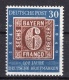 West Germany: 1949 Better Plate Error MNH