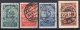 German Empire: 1924 Used Set Semi Postals