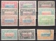 French Djibouti: Lot Old Imperforated Stamps