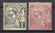 Monaco: High Values ex Second Issue Mint