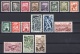 Saar: 1949 Definitive Issue Mostly MNH