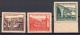 Soviet Zone Thuringia: 3 Stamps yy-Paper MNH